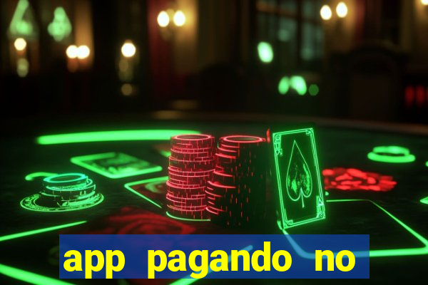 app pagando no cadastro via pix